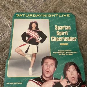 Saturday night live spartan spirit cheerleader female costume
